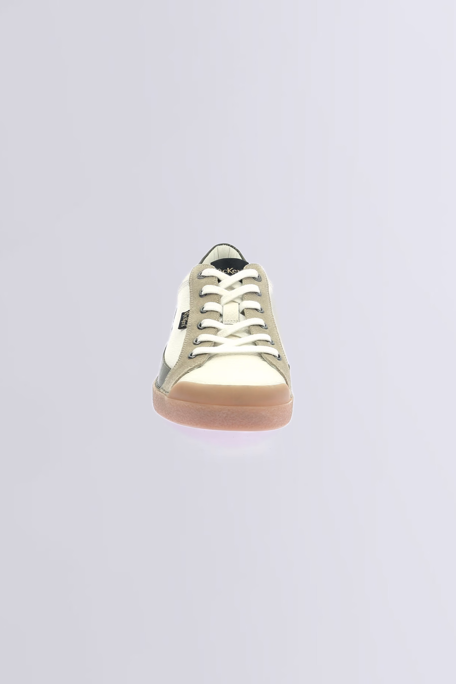 Zapatillas Kick Trainer blancas y caqui